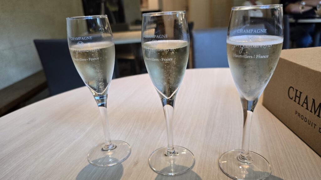 Champagnes geproefd bij gobillard