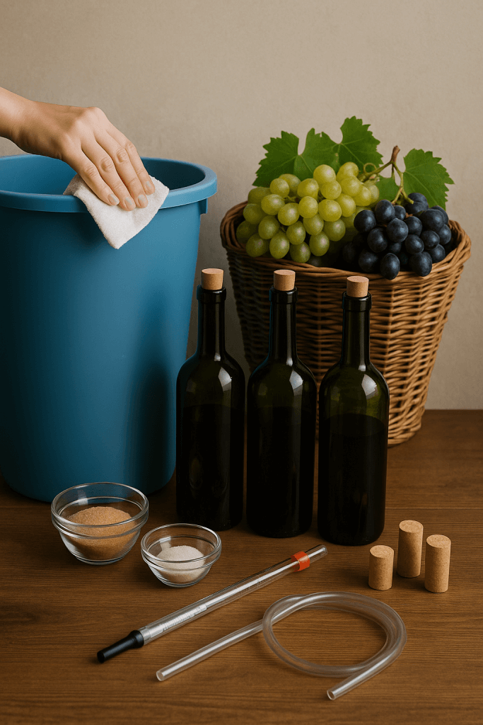 wijn maak spulletjes