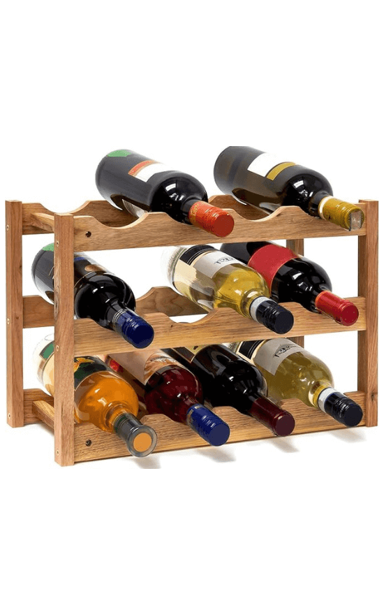 Relaxadays casier à vin 12 bouteilles