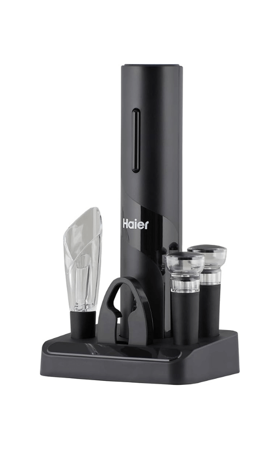 Haier tire‑bouchon électrique + accessoires