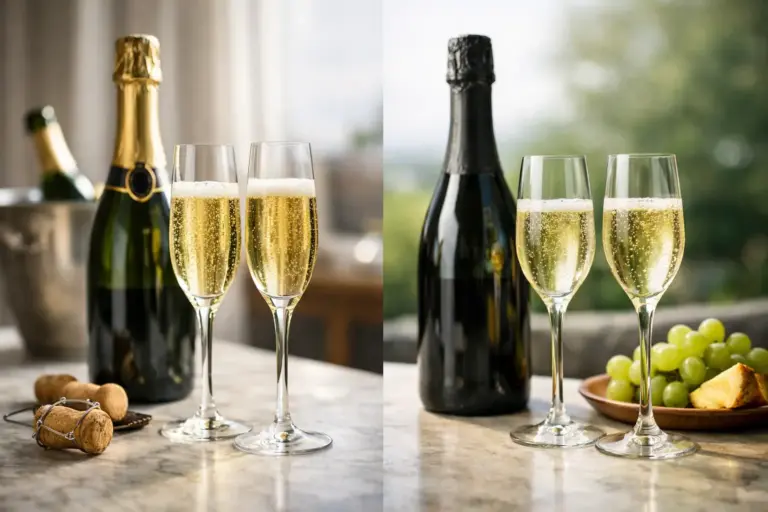 Het verschil tussen champagne en prosecco