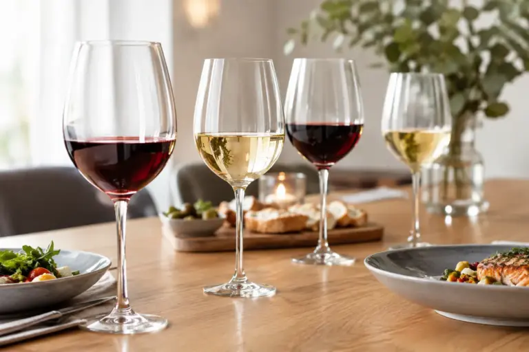Beste wijnglazen voor thuis bij elk diner