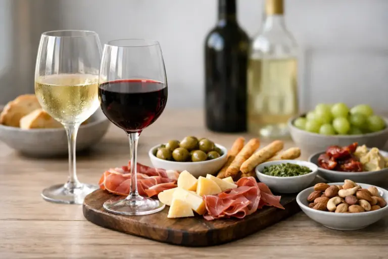 Wijnsnacks voor borrel die wijn laten spreken