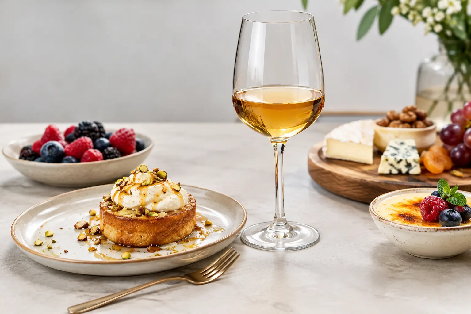 9 gerechten met dessertwijn die echt werken