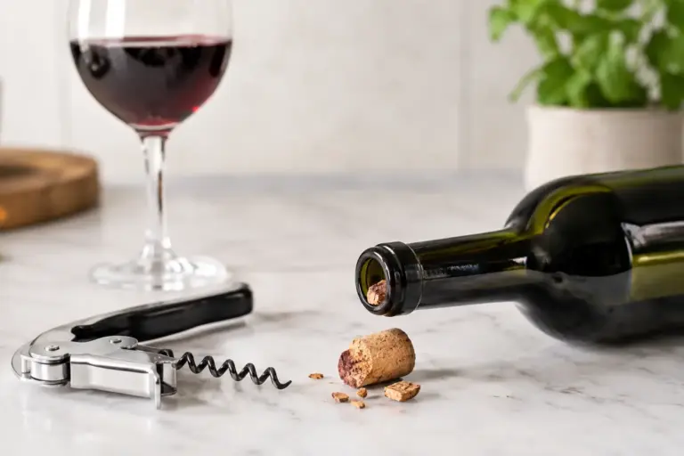 Kurk afgebroken uit fles? Zo red je de wijn